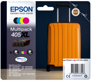 EPSON MULTI PACK TINTA 4 COLORES XL (C13T05H64010)
