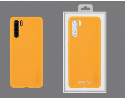 OPPO PROTECTORS CASE A91 NARANJA