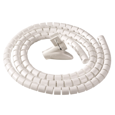 Fellowes CableZip Piso Tubo flexible para protecci�n de cables Blanco 1 pieza(s)