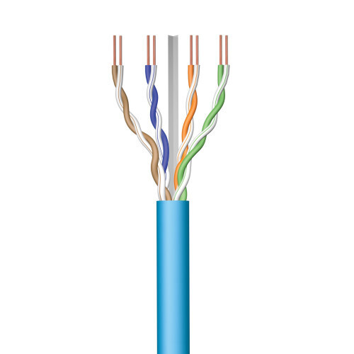 Ewent IM1223 cable de red Azul 100 m Cat6a U/UTP (UTP)