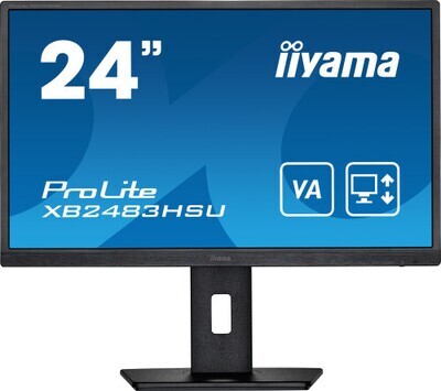 iiyama ProLite XB2483HSU-B5 LED display 60,5 cm (23.8") 1920 x 1080 Pixeles Full HD Negro