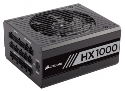 Corsair HX1000 unidad de fuente de alimentación 1000 W 20+4 pin ATX ATX Negro