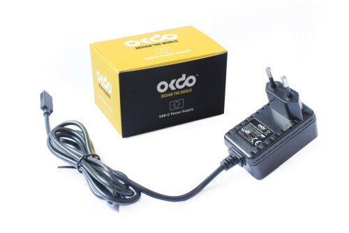 OKdo 2023763 adaptador e inversor de corriente Interior 15 W Negro