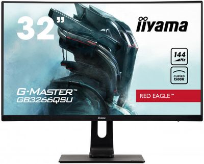 iiyama G-MASTER GB3266QSU-B1 LED display 81,3 cm (32") 2560 x 1440 Pixeles Quad HD Negro