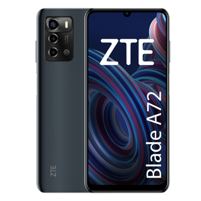 ZTE BLADE A 72 GRIS 4G / 6,745 HD+ / OC 1,6GHZ / 64GB ROM / MEMORY FUSION TECHNOLOGY 3GB / 13+2+2MP