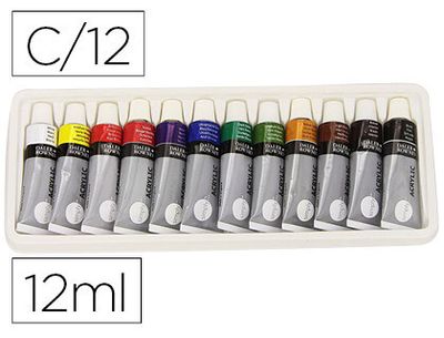 SET PINTURA ACRÍLICA 12X 12ML SIMPLY DALER ROWNEY D126500012