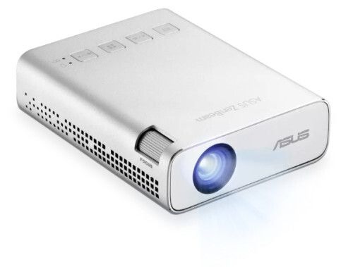 ASUS ZenBeam E1R videoproyector Proyector de alcance estándar 200 lúmenes ANSI LED WVGA (854x480) Plata