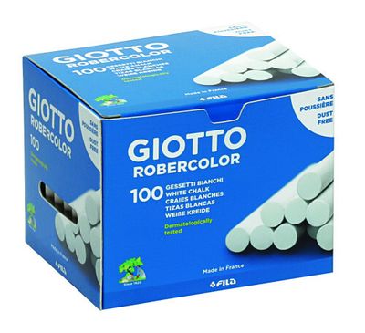 CAJA 100 TIZAS BLANCAS GIOTTO F538800