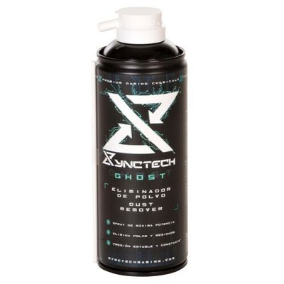 SYNCTECH GHOST SPRAY DE GAS LICUADO ELIMINADOR DE  POLVO Y RESIDUOS SOLIDOS