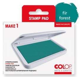 TAMPÓN MAKE1 COLOR BOSQUE DE ABETOS 50X90 MM COLOP 155130