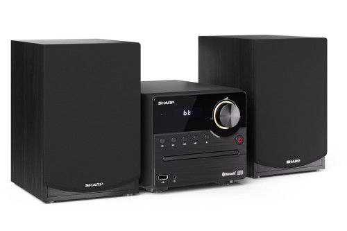 Sharp XL-B512(BK) sistema de audio para el hogar Microcadena de música para uso doméstico 45 W Negro