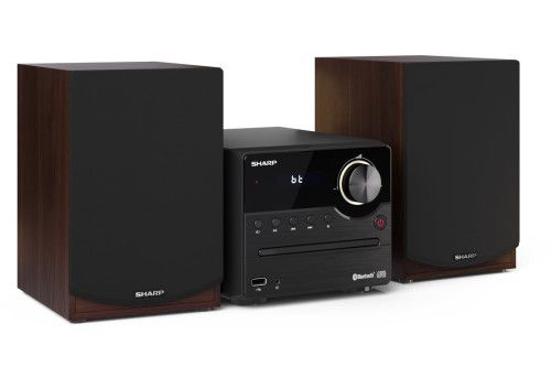 Sharp XL-B512(BR) sistema de audio para el hogar Microcadena de música para uso doméstico 45 W Marrón