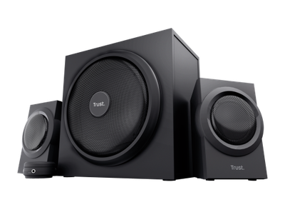 Trust Yuri conjunto de altavoces 60 W Universal Negro 2.1 canales De 1 vía 15 W