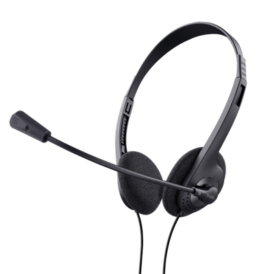Trust 24659 auricular y casco Auriculares Alámbrico Diadema Llamadas/Música Negro
