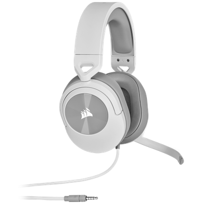 Corsair HS55 STEREO Auriculares Alámbrico De mano Juego Blanco
