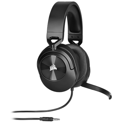 Corsair HS55 STEREO Auriculares Alámbrico De mano Juego Carbono