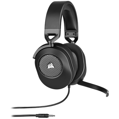 Corsair HS65 SURROUND Auriculares Alámbrico De mano Juego Carbono