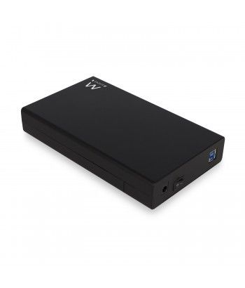 Ewent EW7056 caja para disco duro externo 3.5" Caja de disco duro (HDD) Negro