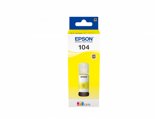 Epson 104 EcoTank Yellow ink bottle