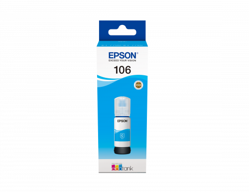 Epson 106 EcoTank Cyan ink bottle