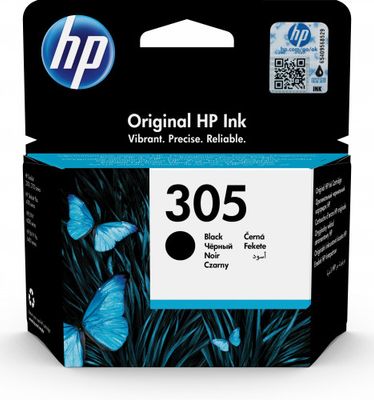 HP 305 CARTUCHO DE TINTA HP305 NEGRO (3YM61AE)