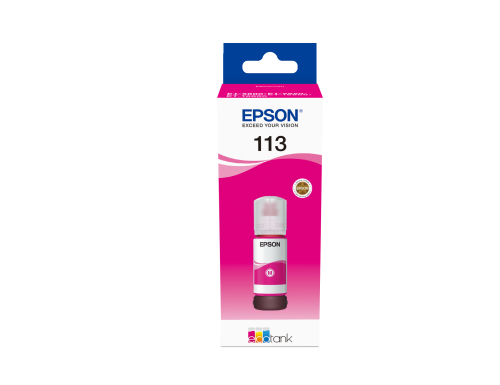 Epson 113 EcoTank Pigment Magenta ink bottle