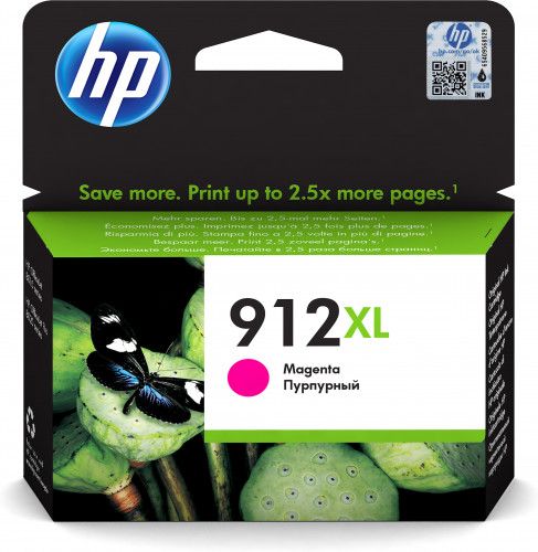HP CARTUCHO TINTA 912XL MAGENTA OJ 8022 (3YL82AE)