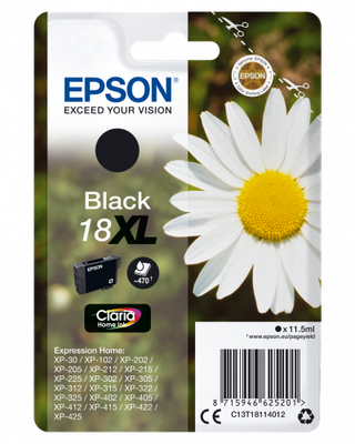Epson Daisy Cartucho 18XL negro