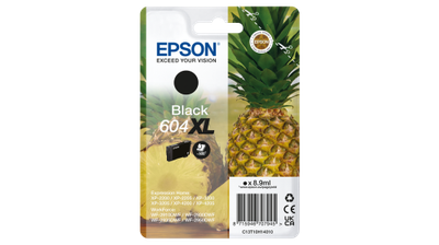 Epson 604XL cartucho de tinta 1 pieza(s) Original Alto rendimiento (XL) Negro