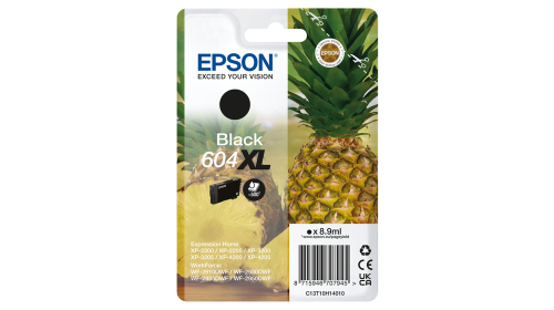 Epson 604XL cartucho de tinta 1 pieza(s) Original Alto rendimiento (XL) Negro