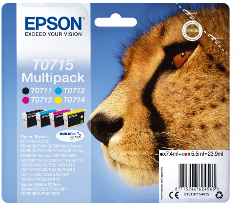 Epson Multipack T0715 4 colores
