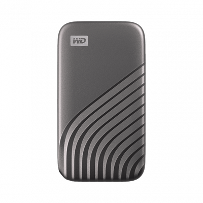 SANDISK MY PASSPORT TM SSD 500GB SPACE GRAY, 1050MB/S READ, 1000MB/S WRITE, PC & MAC COMPATIABLE