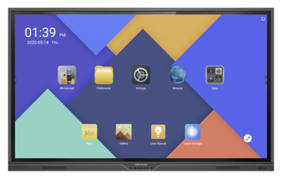 HIKVISION PANTALLA INTERACTIVA 65" 4K / IR TOUCH / ANDROID 8.0 / 3GB / ALMAC INT 32GB / 20 PUNTOS / 500 CD/M2 / 6000:1 / HDMI X2 / VGA X1 / LAN X 2 / VESA 600X400 (DS-D5165TS/P)
