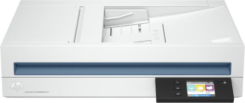 HP Scanjet Pro N4600 fnw1 Escáner de superficie plana y alimentador automático de documentos (ADF) 1200 x 1200 DPI A5 Blanco