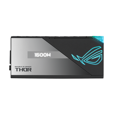 ASUS ROG THOR 1600W Titanium unidad de fuente de alimentación 20+4 pin ATX Negro, Plata