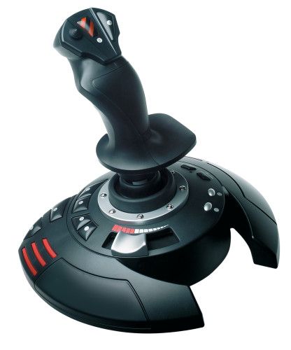 Thrustmaster T.Flight Stick X Negro, Rojo, Plata USB Palanca de mando Analógico PC, Playstation 3