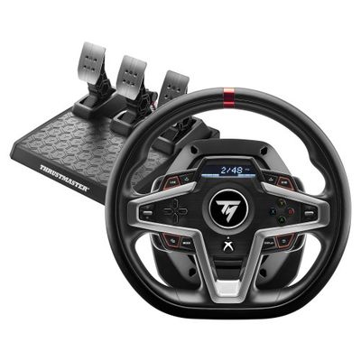 Thrustmaster 4460182 mando y volante Negro USB Volante + Pedales Analógico/Digital PC, Xbox One, Xbox One S, Xbox One X, Xbox Series S, Xbox Series X Thrustmaster 4460182 mando y volante Negro USB Volante + Pedales Analógico/Digital PC, Xbox One, Xbox One S, Xbox One X, Xbox Series S, Xbox Series X