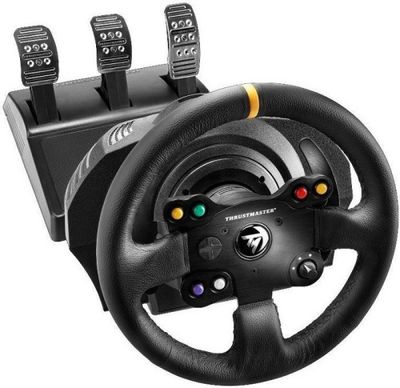 Thrustmaster 4460133 mando y volante Negro Volante + Pedales PC, Xbox One