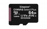 Kingston Technology Canvas Select Plus memoria flash 64 GB MicroSDXC Clase 10 UHS-I