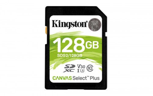 Kingston Technology Canvas Select Plus memoria flash 128 GB SDXC Clase 10 UHS-I