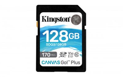 Kingston Technology Canvas Go! Plus memoria flash 128 GB SD Clase 10 UHS-I
