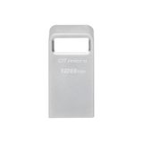 Kingston Technology DataTraveler Micro unidad flash USB 128 GB USB tipo A 3.2 Gen 1 (3.1 Gen 1) Plata