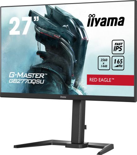 iiyama G-MASTER GB2770QSU-B5 pantalla para PC 68,6 cm (27") 2560 x 1440 Pixeles Wide Quad HD LED Negro