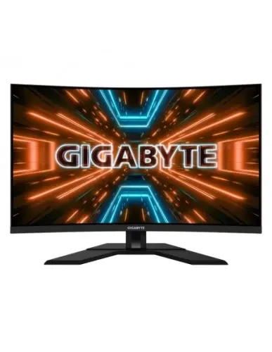 MONITOR GIGABYTE 32" M32QC-EK,VA,2560X1440,0.27PP,3000:1,1MS,170HZ,2HDMI+1DP+2USB3.0+USB-C,CURVO