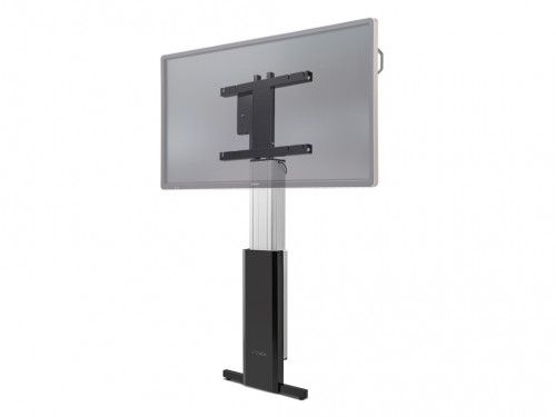 CTOUCH 10080250 soporte de pie para pantalla plana 2,18 m (86") Soporte de suelo con ruedas para pantalla plana Aluminio, Negro
