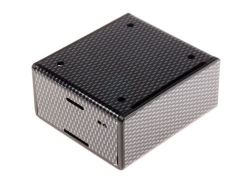 RASPBERRY CAJA PARA RASPBERRY OFICIAL PI A+,  FIBRA CARBONO BEIS (9183-3486)