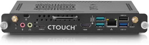 CTOUCH OPS 2,1 GHz i3-8145U Microsoft Windows 10 IoT Enterprise 800 g Negro