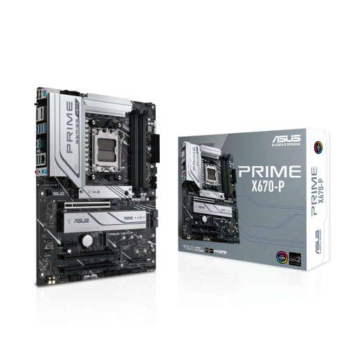 ASUS PRIME X670-P AMD X670 Socket AM5 ATX