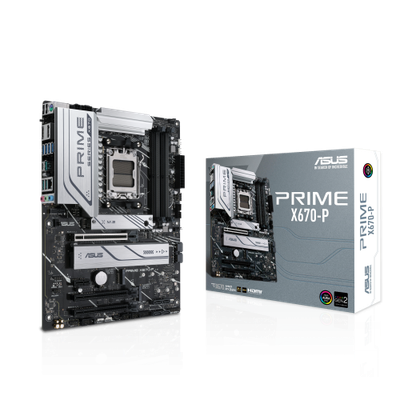 ASUS PRIME X670-P AMD X670 Socket AM5 ATX