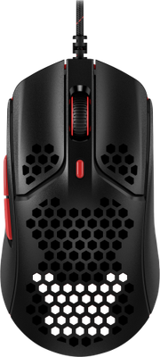 HyperX Ratón gaming Pulsefire Haste (negro-rojo)